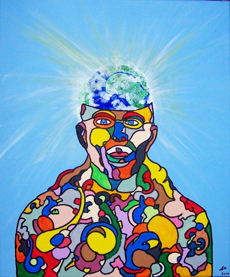 Encoloreur 08Autoportrait 46x55